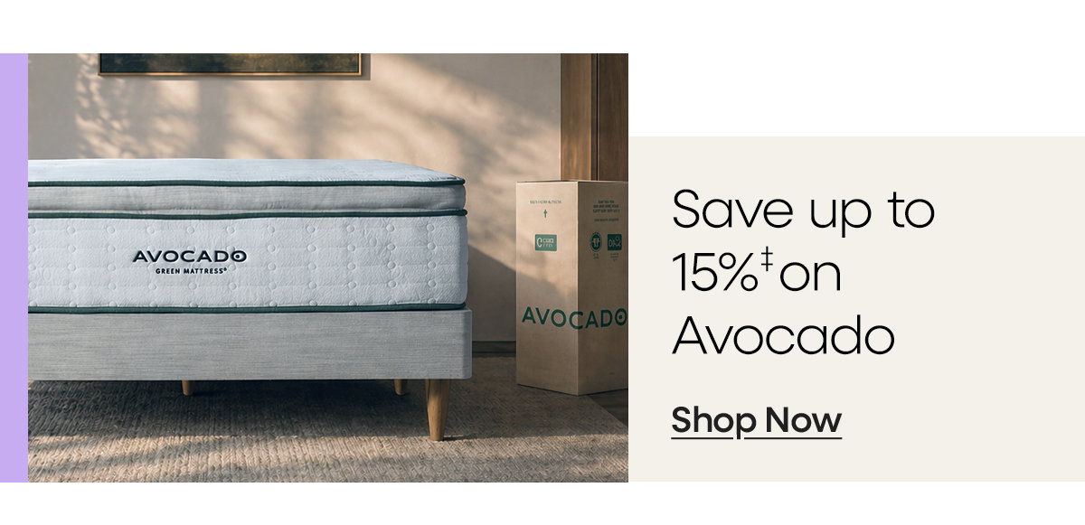 Save 15% on Avocado!