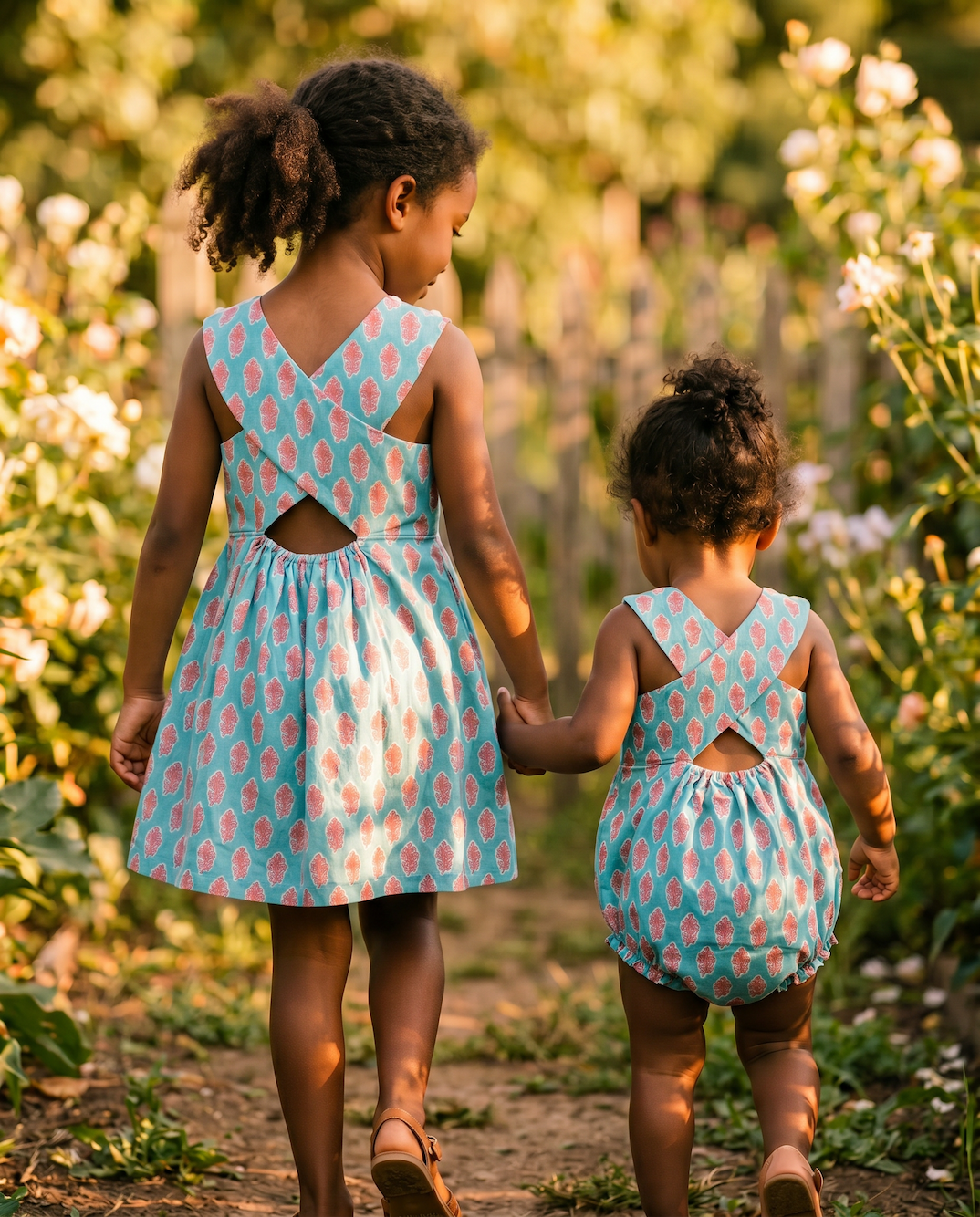 Blushing Leaves Block Print Collection