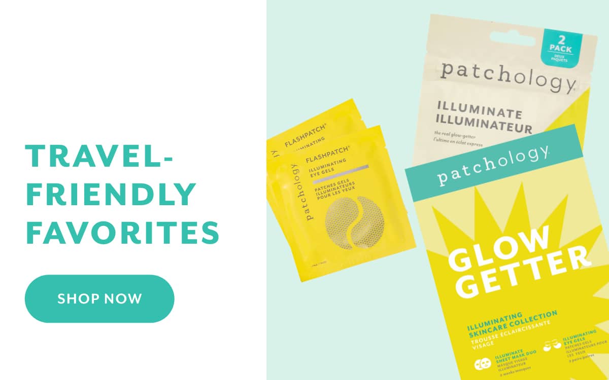 glow getter travel friendly faves