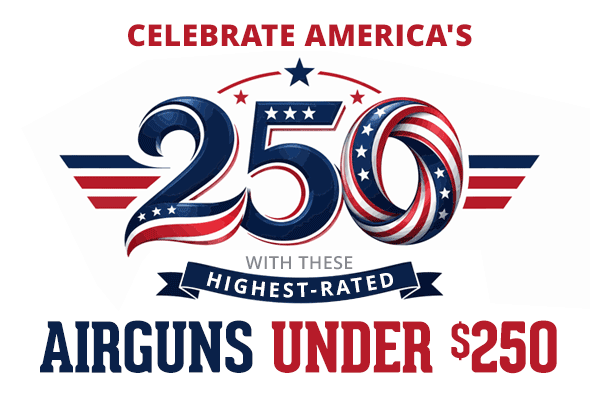 Celebrate America's 250 With Top Rated Airguns Under $250