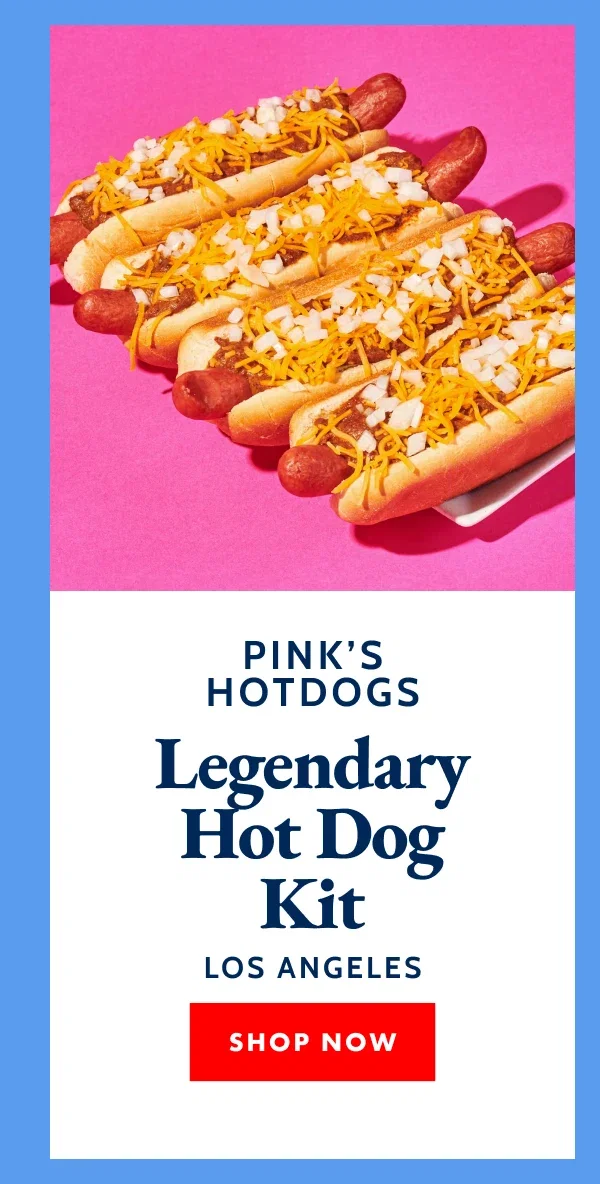 Pink's Hot Dog Kit