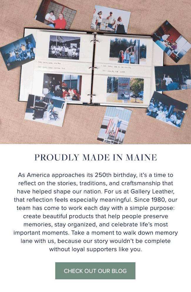 Gallery Leather Blog: A History We’re Proud Of