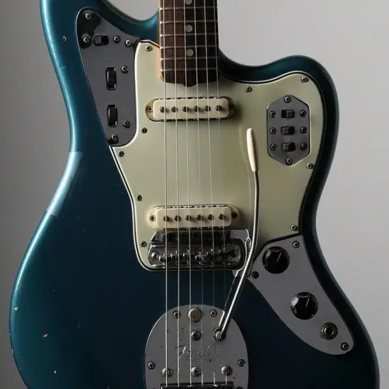 Fender (1965) Jaguar Electric Guitar - Lake Placid Blue, w/ HSC