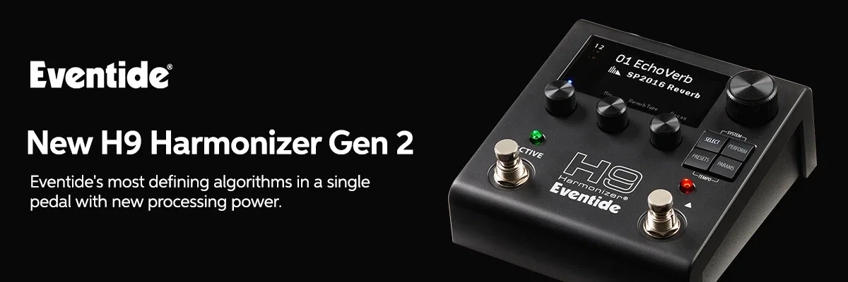 New from Eventide: H9 Harmonizer Gen 2