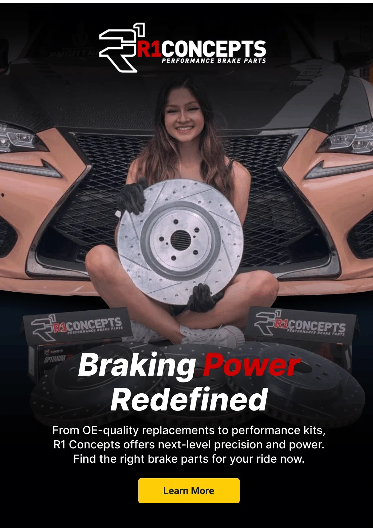 R1 Concepts Performance Brake Parts | Braking Power Redefined