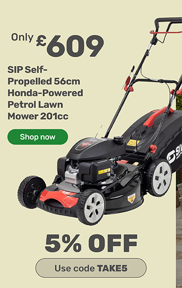SIP Self-Propelled 56cm Honda-Powered Petrol Lawn Mower 201cc. £609
