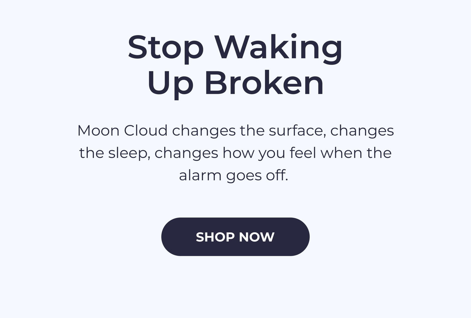 Stop Waking Up Broken