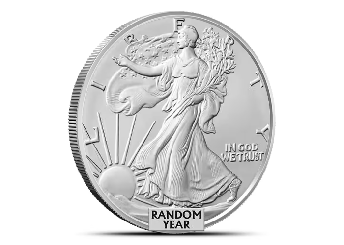 1 oz American Silver Eagle Coin (Random Year)