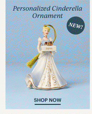 Personalized Cinderella Ornament  SHOP NOW