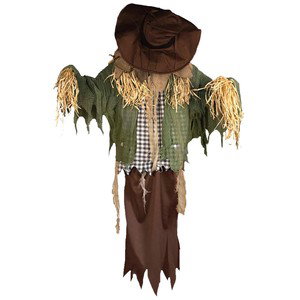 53" Animated Hanging Surprise Scarecrow Halloween Decoration