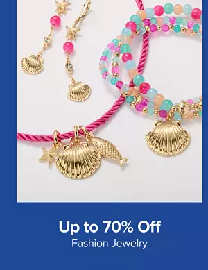 Up to 70% off fashion jewelry. Shop now.