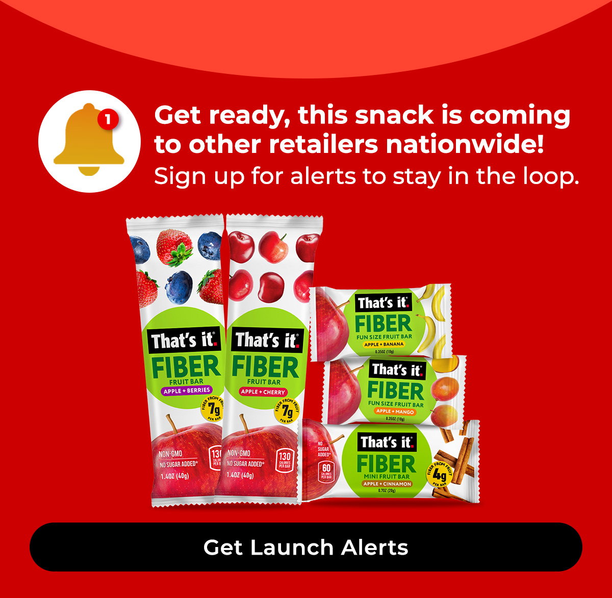 Get Alerts about Retailer Launches