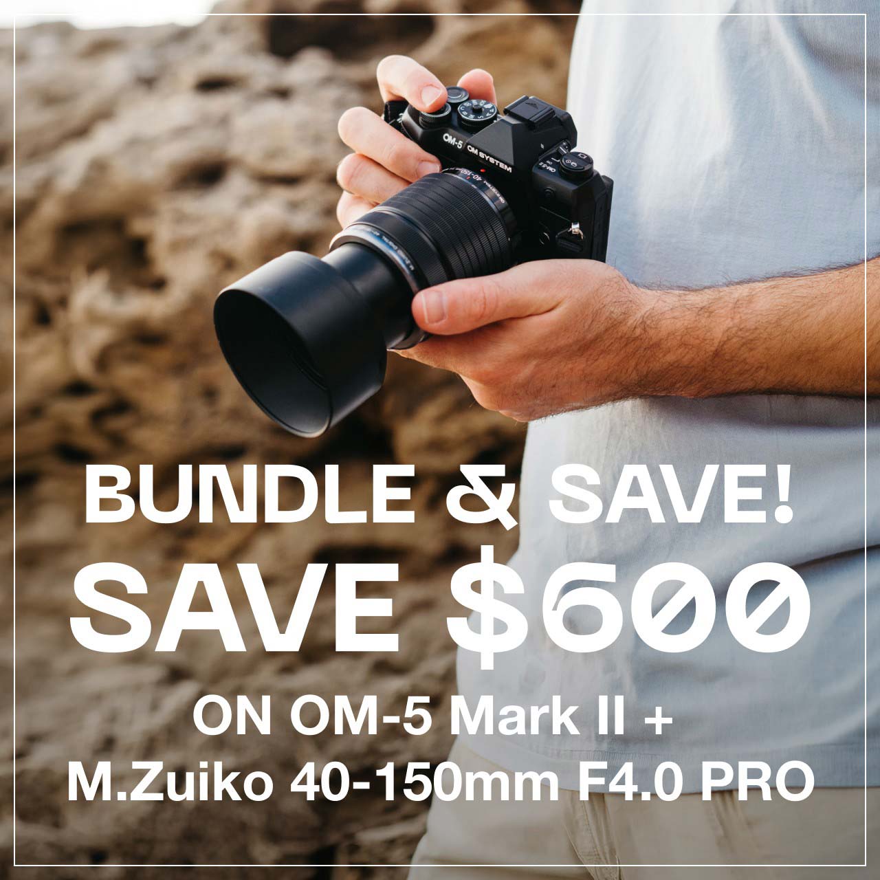 Bundle and Save $600 - OM-5 Mark II