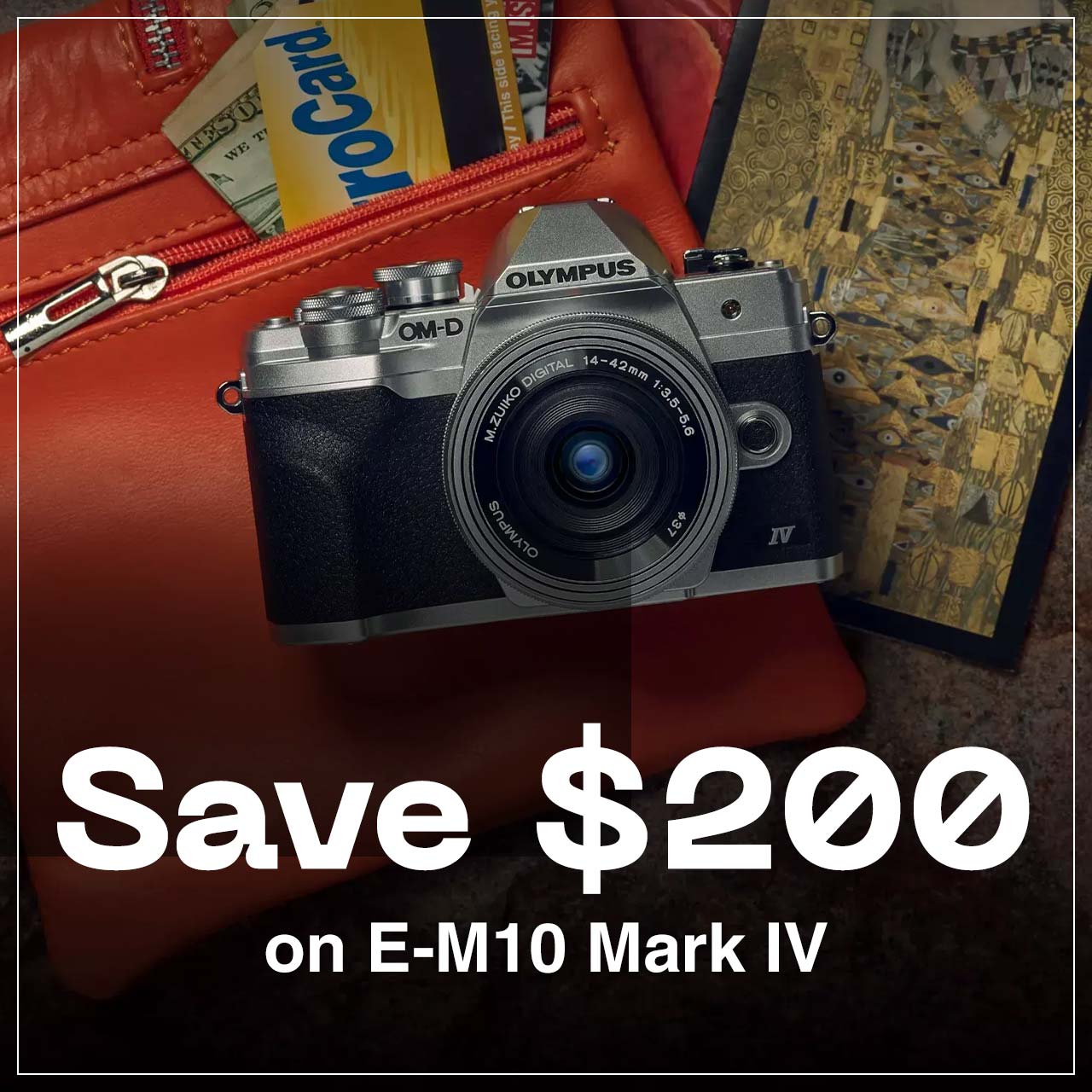 Save $200 on E-M10 Mark IV
