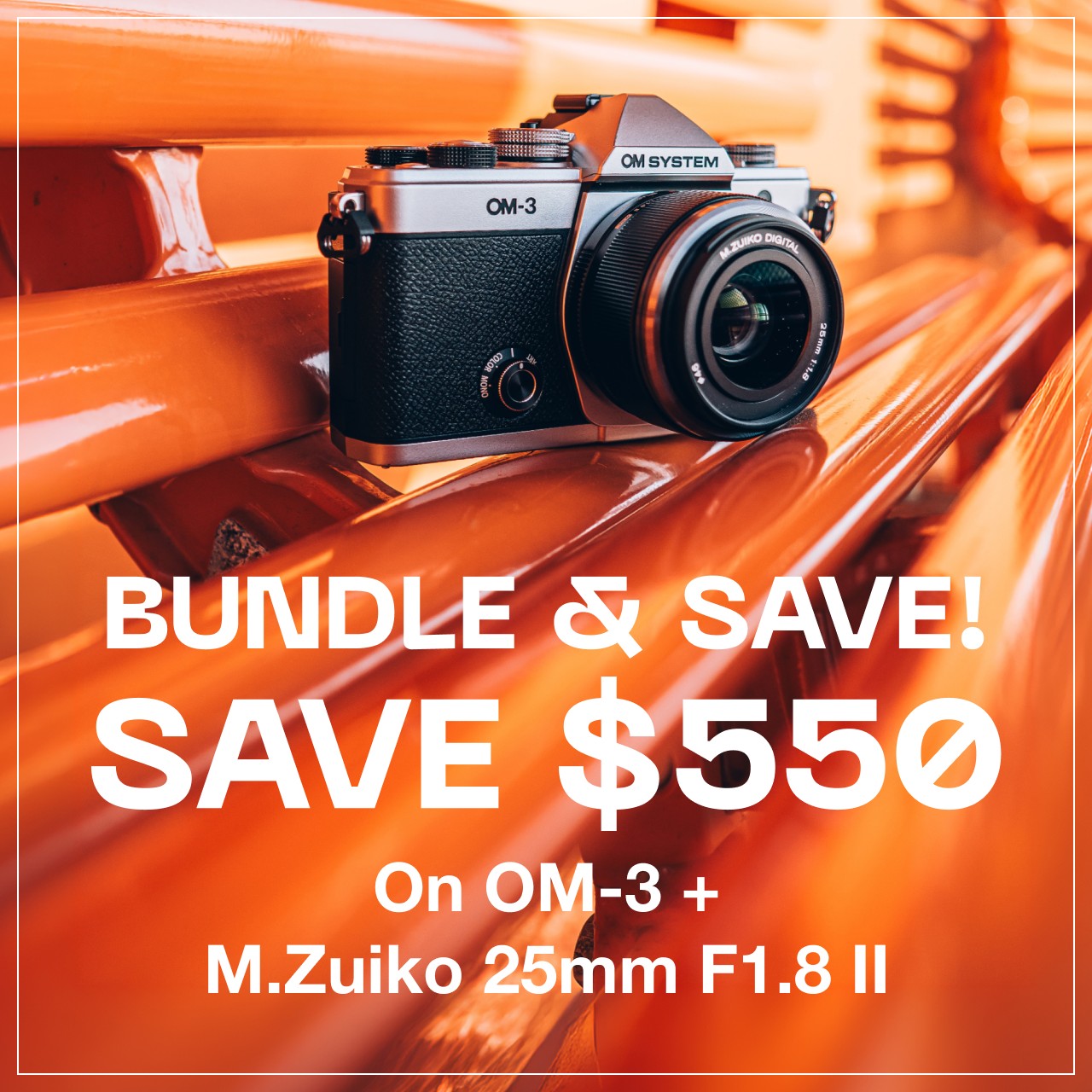 Bundle and Save $550 - OM-3