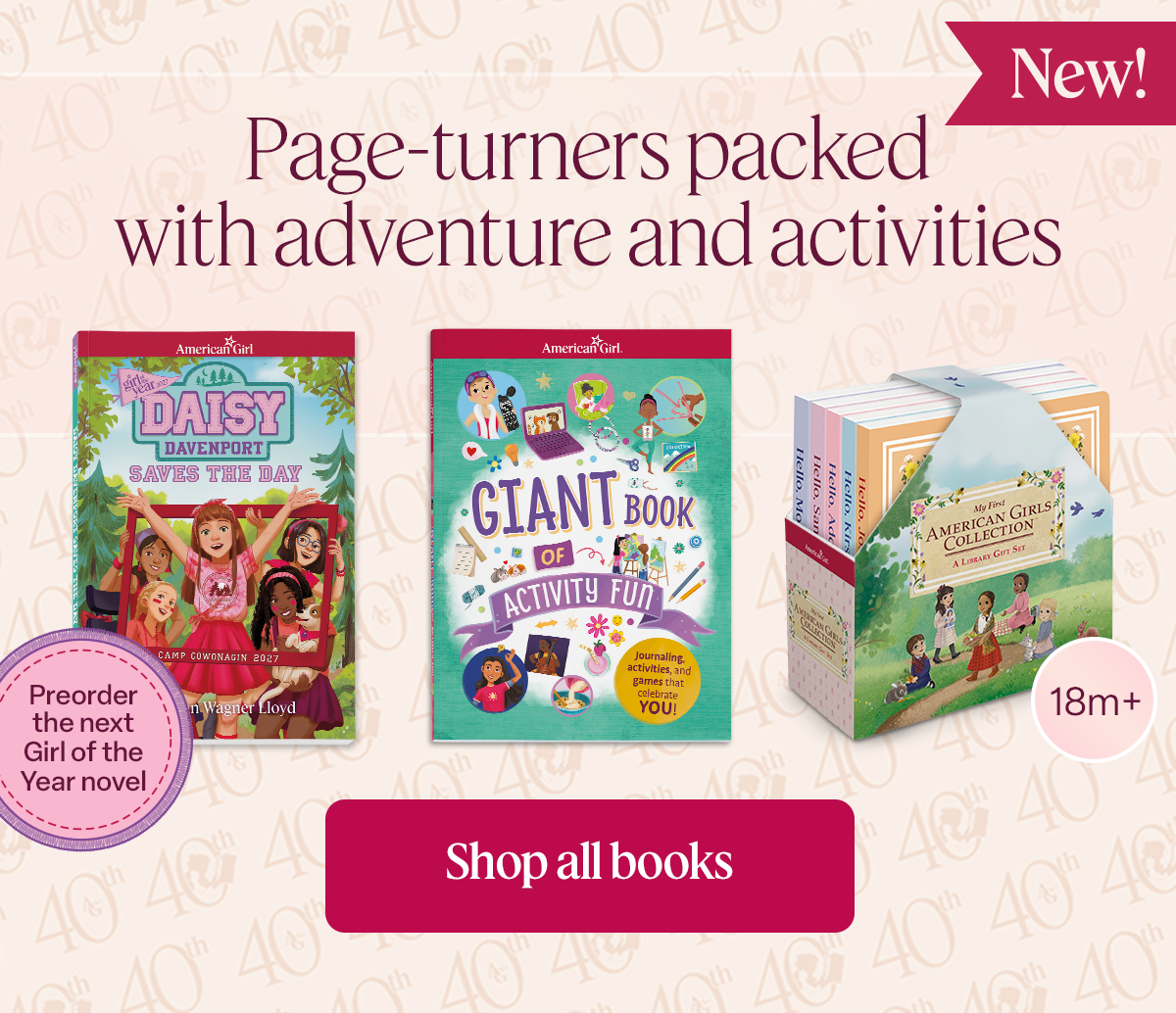 Page-turners packed with adventure and activities. Shop all books