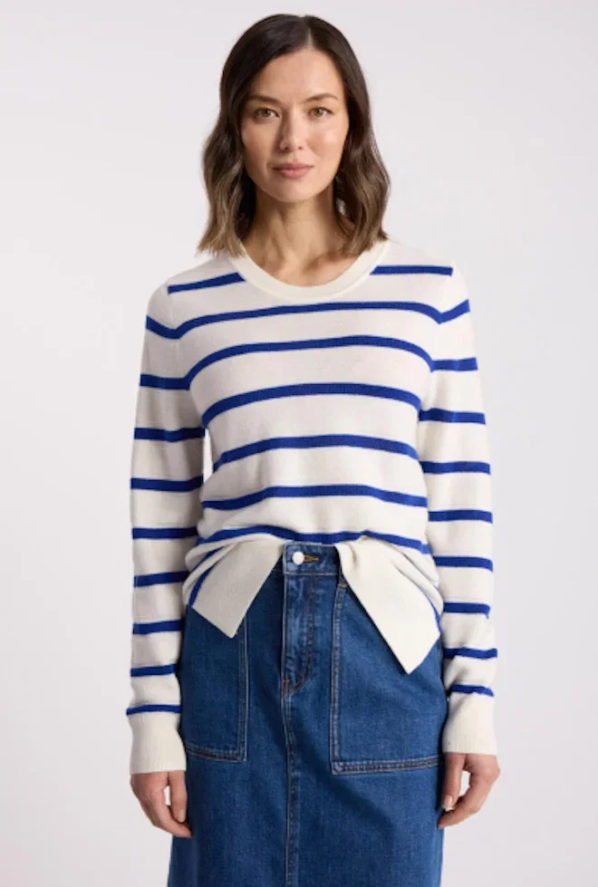 Rea Merino Stripe Knit