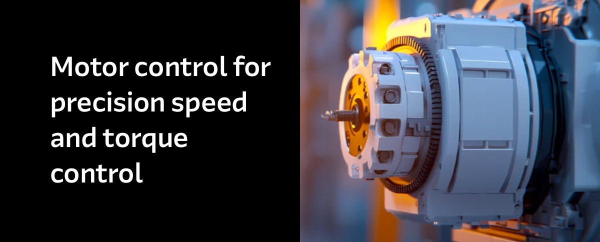 Motor control for precision speed and torque control