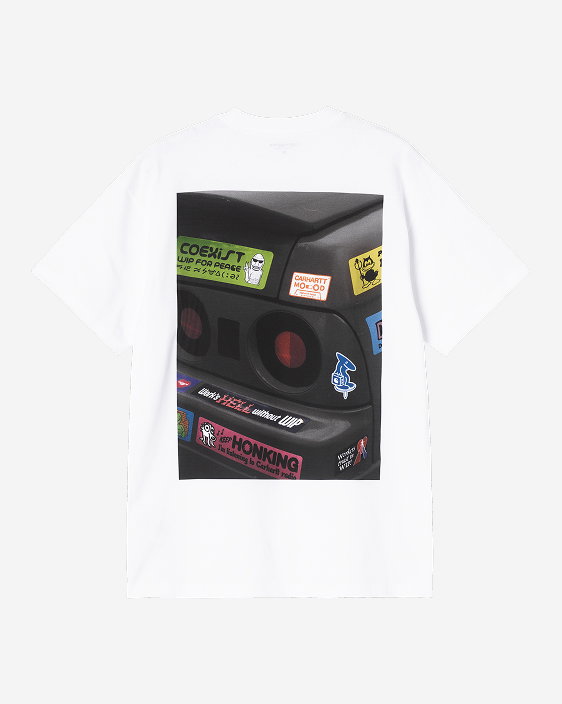 Carhartt WIP Bumper Car T-Shirt | White