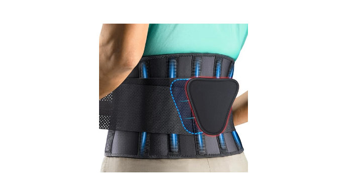 FEATOL Back Brace Support Belt-Lumbar Support Back...