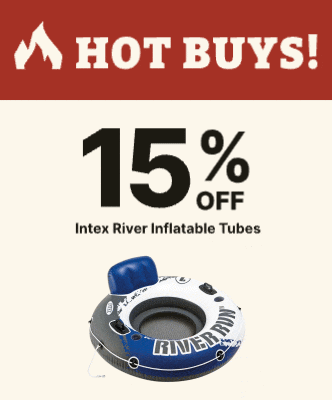 Hot Buys! | 15% OFF | Intex River Inflatable Tubes