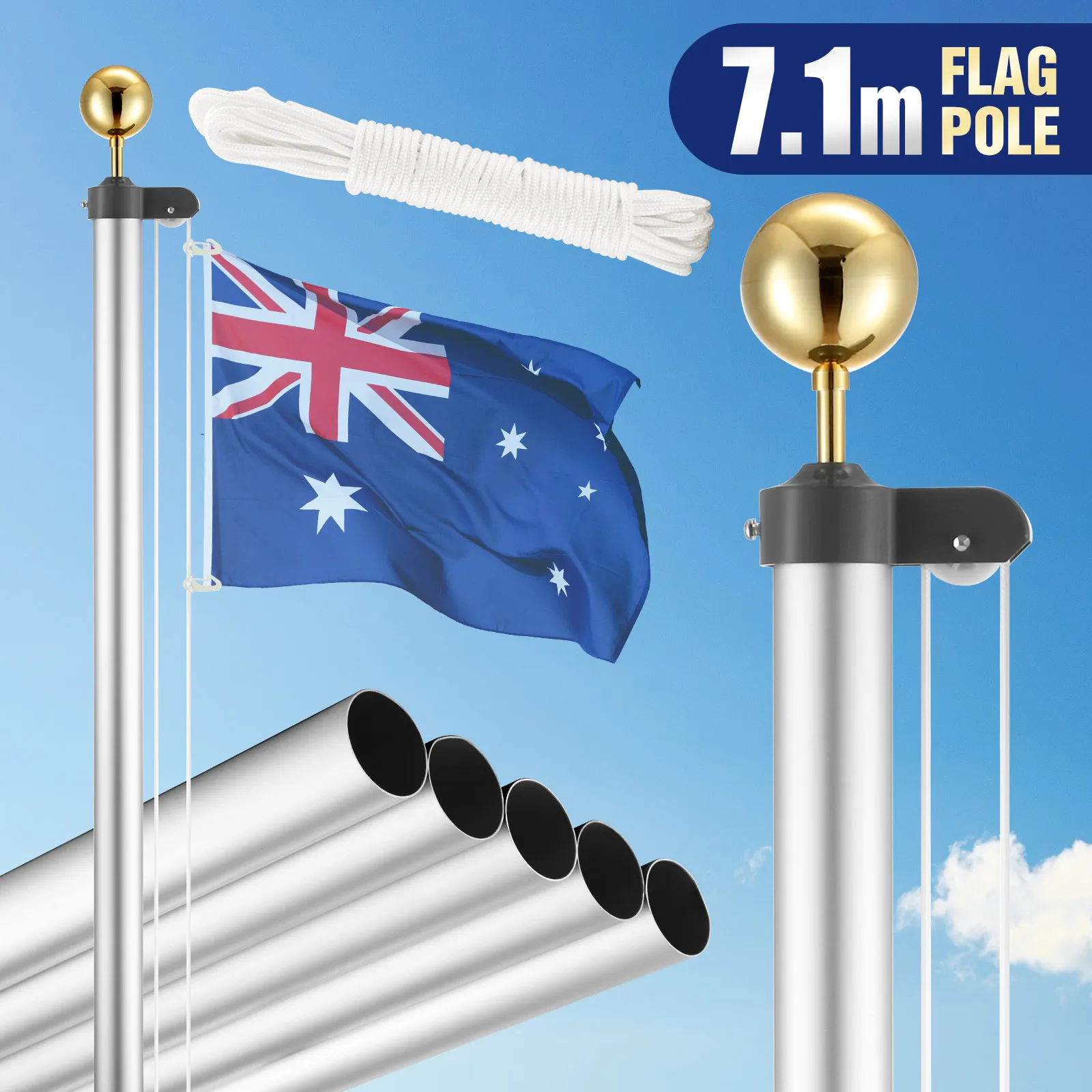 Telescoping Flag Pole