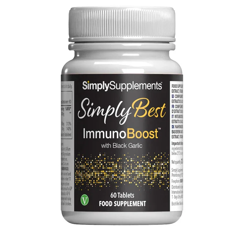Image of ImmunoBoost Tablets with Black Garlic - SimplyBest