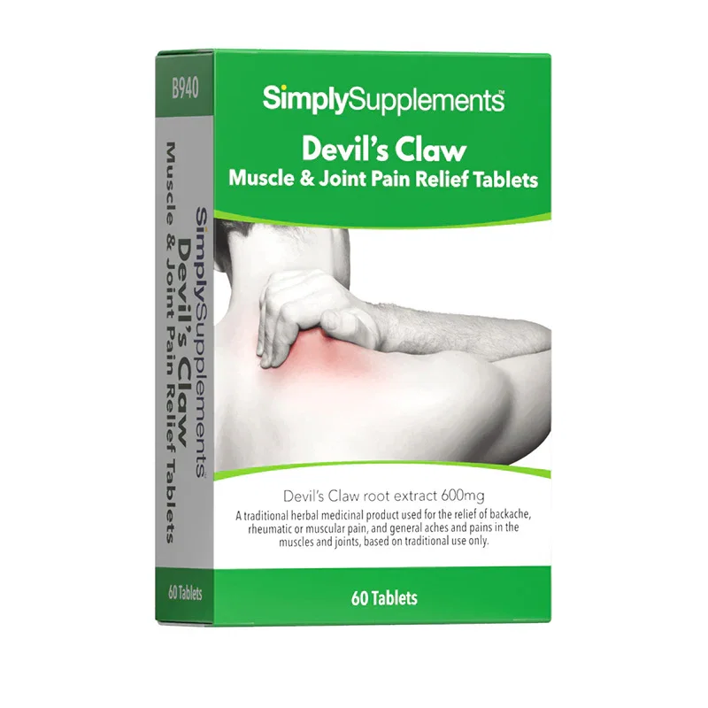 Image of Devil's Claw Muscle & Joint Pain Relief Tablets THR