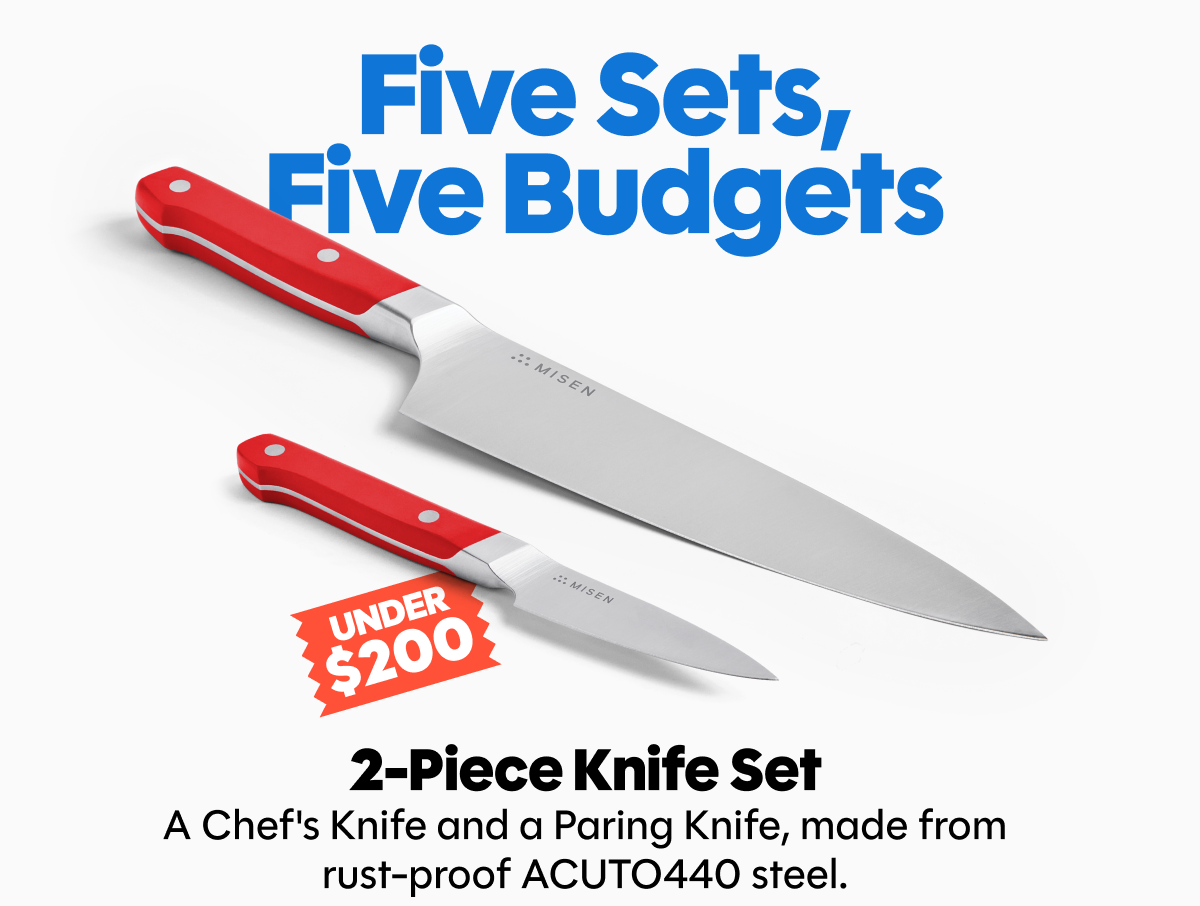 2 piece knife set