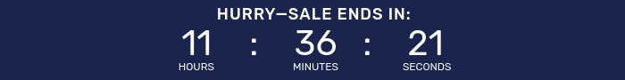 Ends 8AM tomorrow