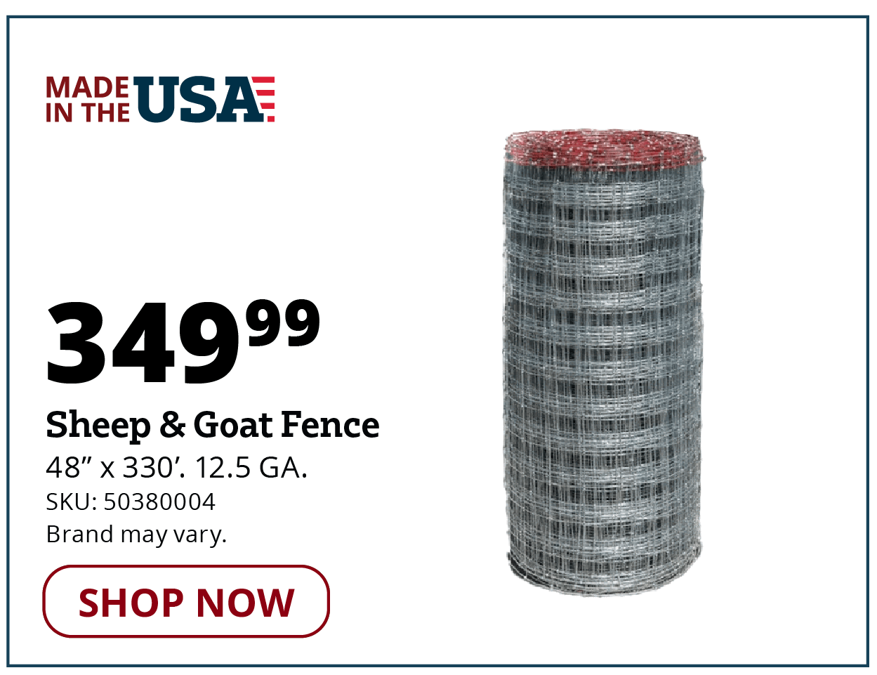 Sheep & Goat Fence