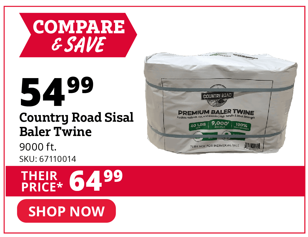 CR Sisal Baler Twine