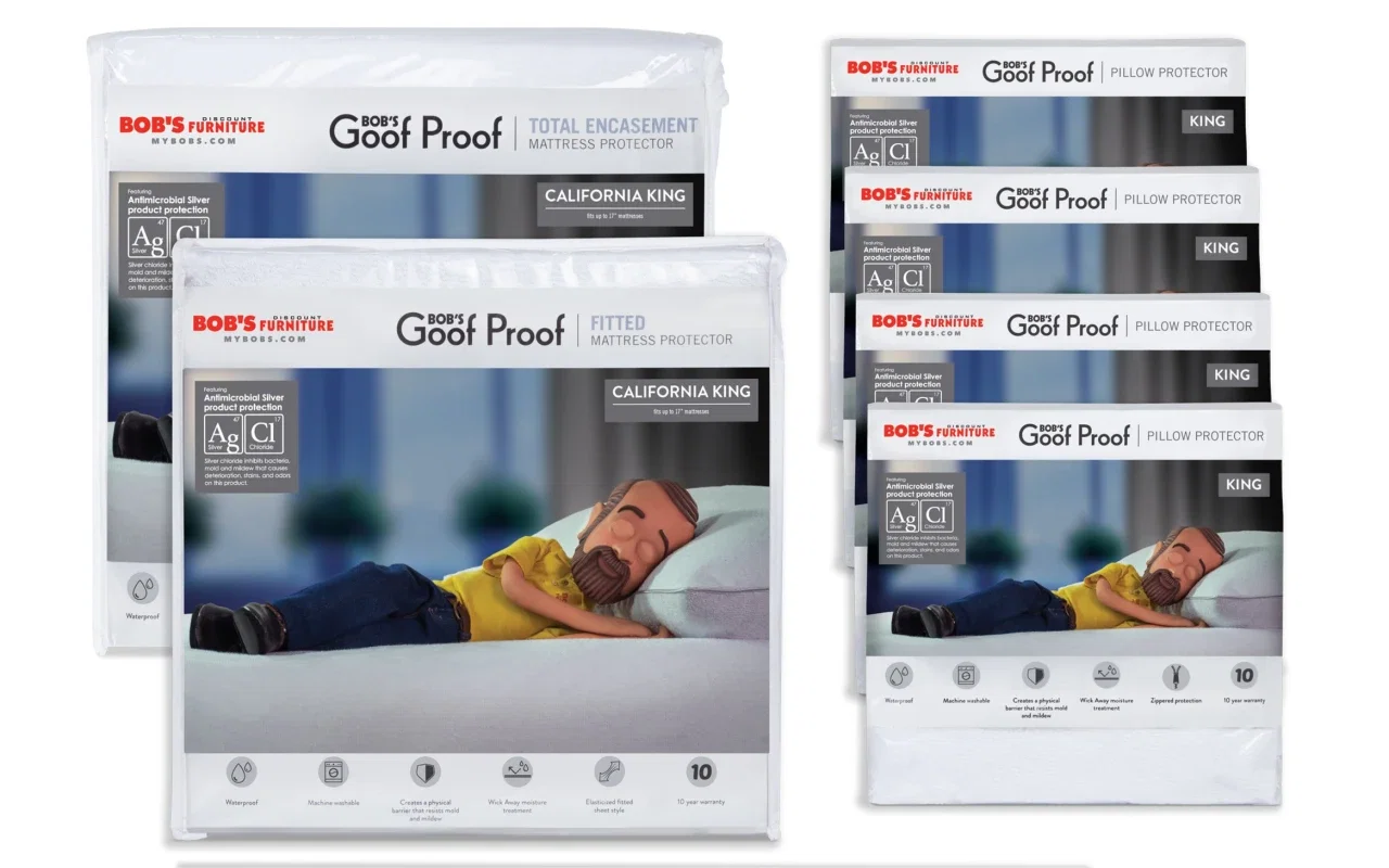 Best California King Mattress & Pillow Protector Bundle