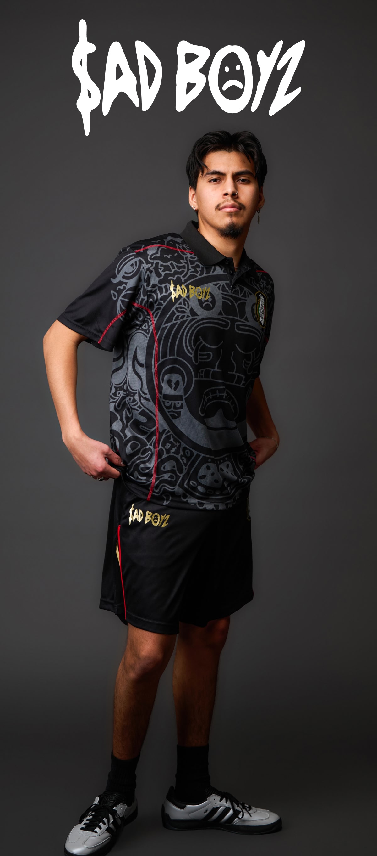 Shop Sad Boyz jerseys, featuring styles from Team Mexico
