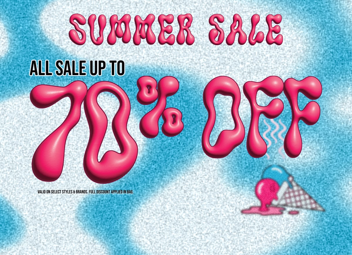 Shop the Summer Sale, featuring all sale up to 70% off 