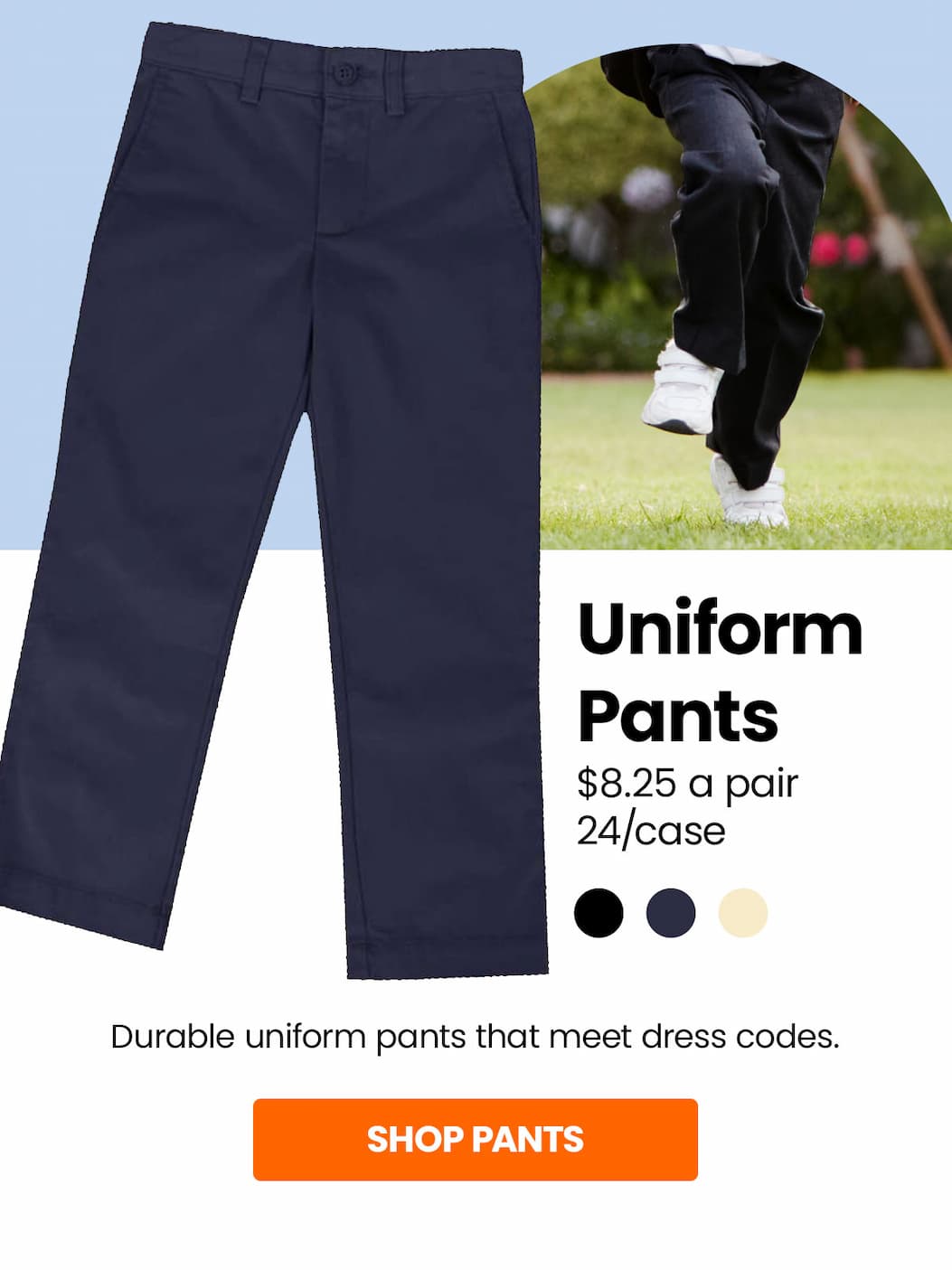 Shop pants.