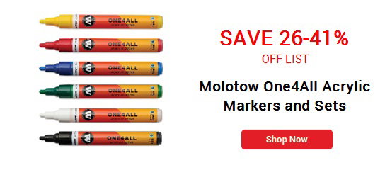 Molotow One4All Acrylic Markers and Sets