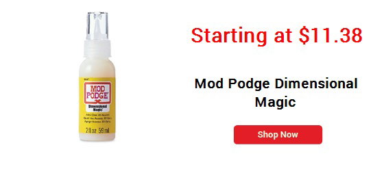 Mod Podge Dimensional Magic