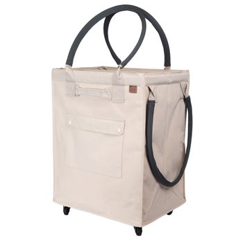 CleverMade Foldable Tote Bag on Wheels