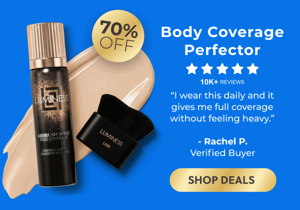 BODY COVERAGE PERFECTOR: Conceals veins and imperfections all day!