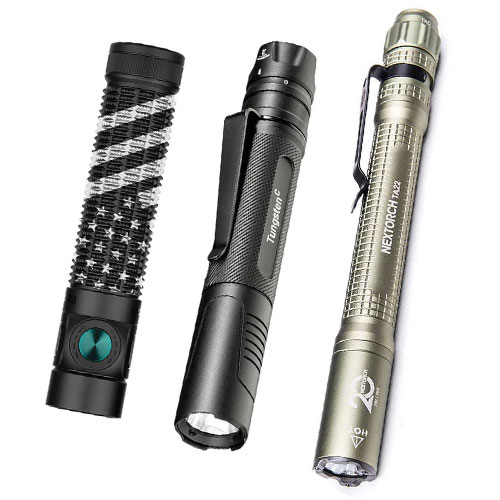 New Flashlights from Olight, NexTORCH, and ASP