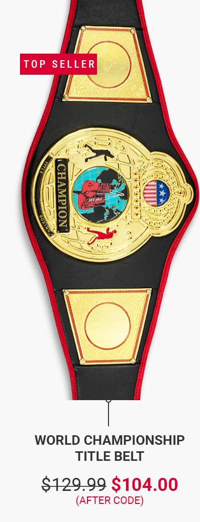 SHOP TITLE BOXING WORLD CHAMPIONSHIP TITLE BELT