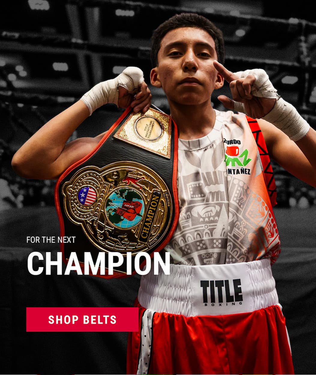 SHOP BELTS FOR THE NEXT CHAMPION