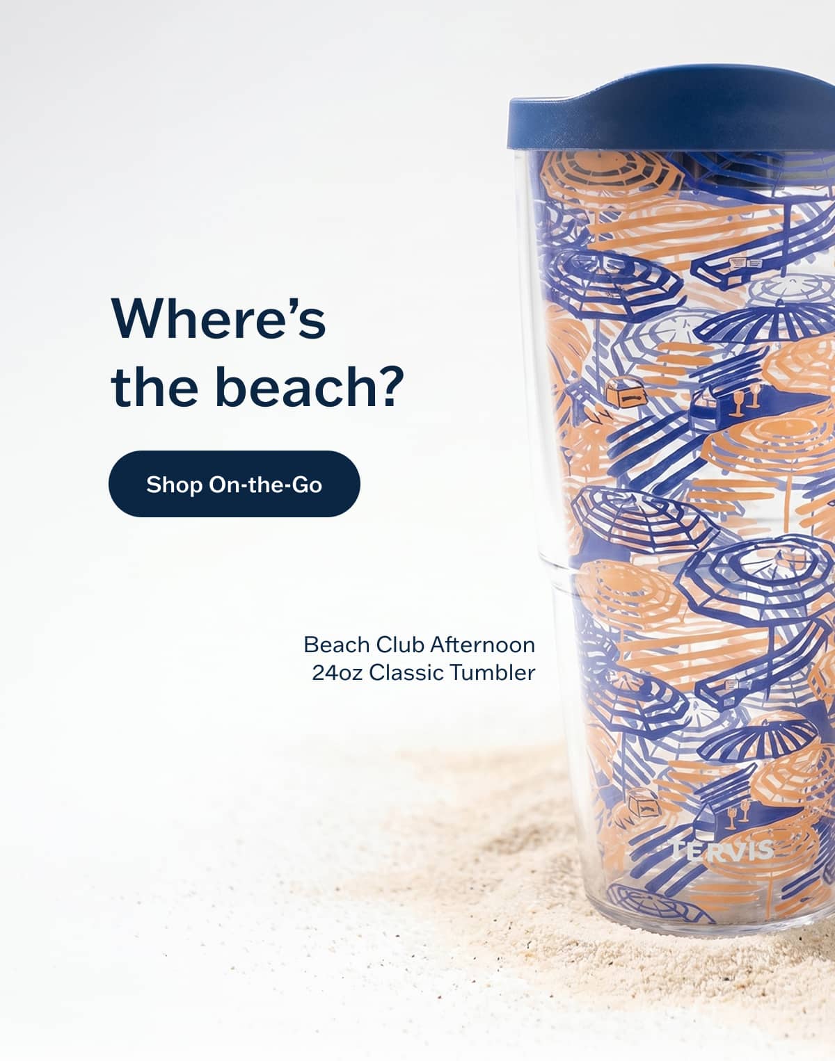 Where's the beach? Shop On-the-Go