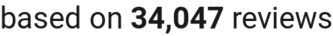 number of reviews