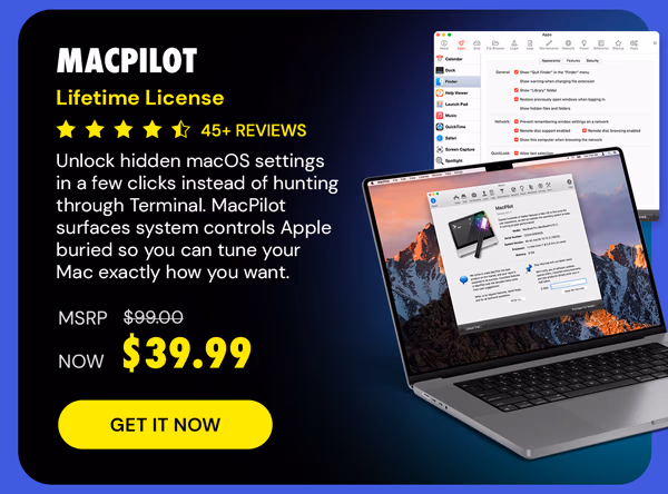 MacPilot Lifetime License