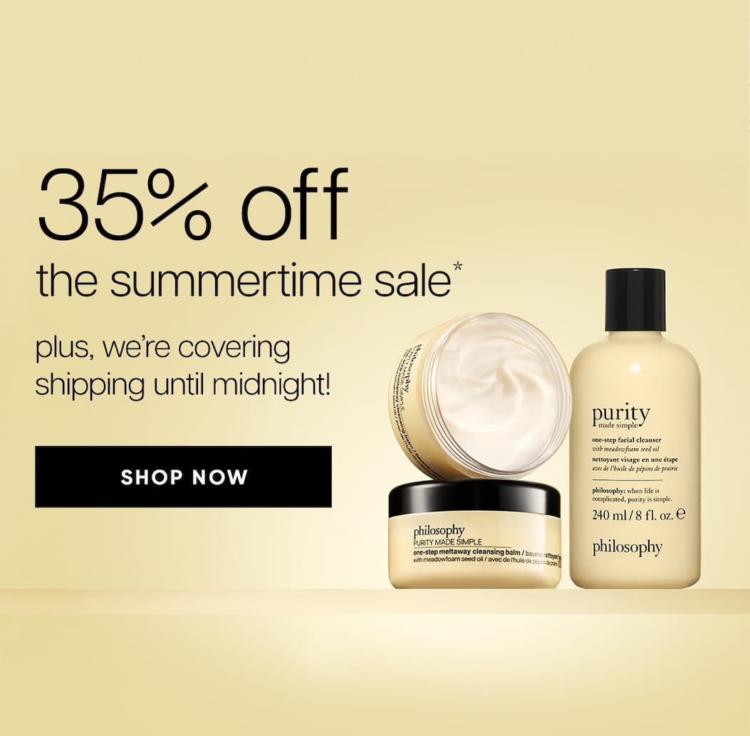 35% off + free shipping