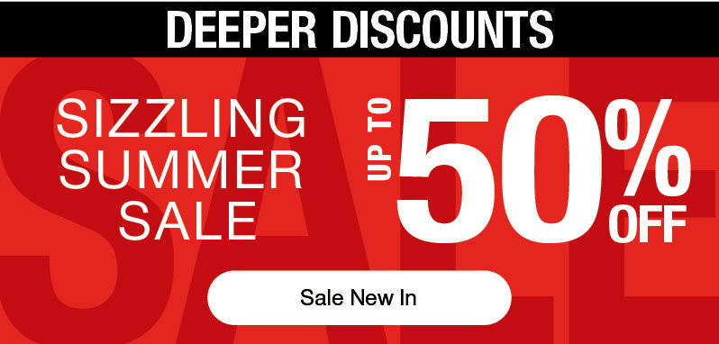 Shop sale - up to 50% off