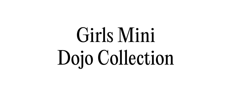 Shop NEW Mini Dojo Collection