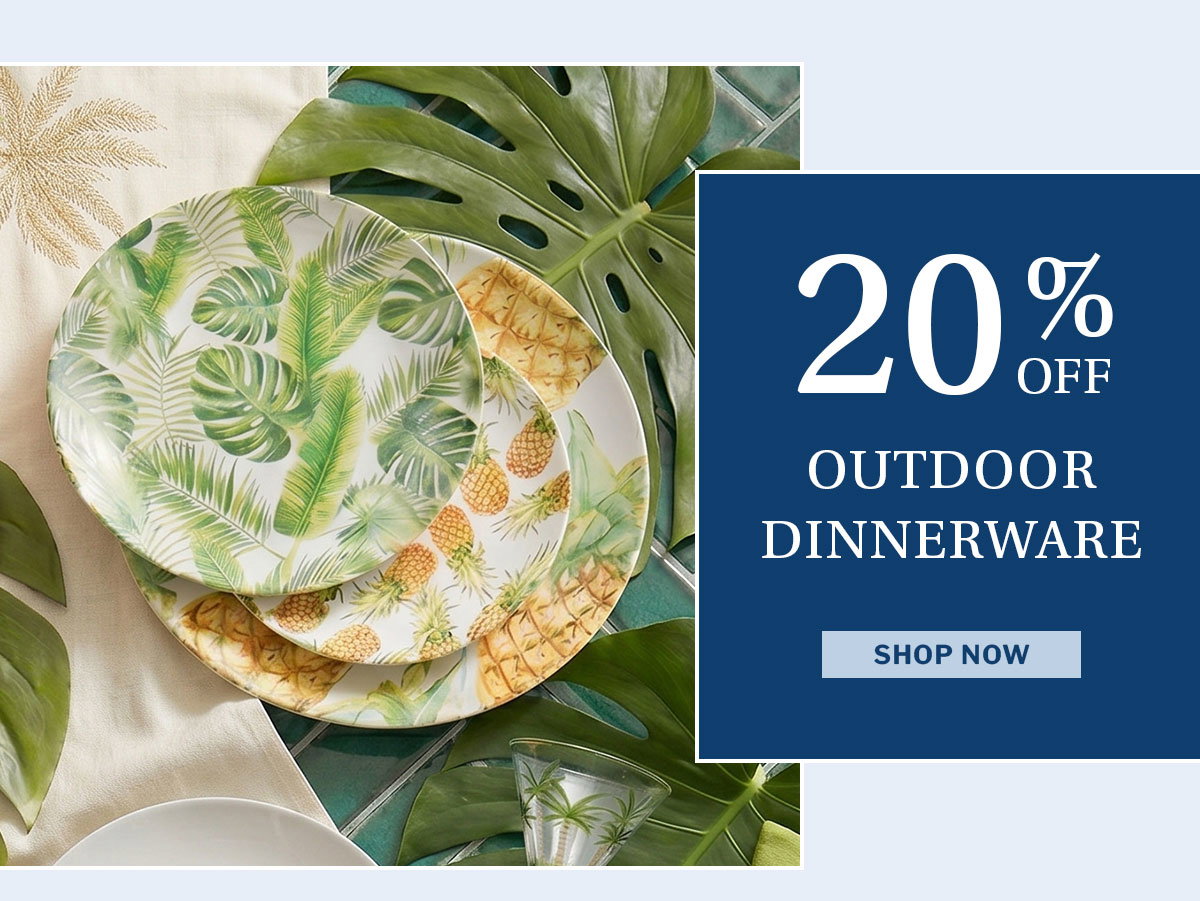 Outdoor dinnerware